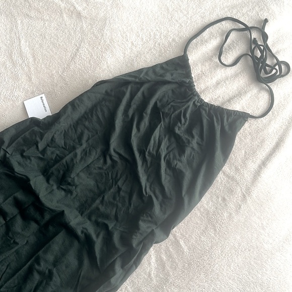REFORMATION // Spiro dress forest green (L) - Picture 3 of 5
